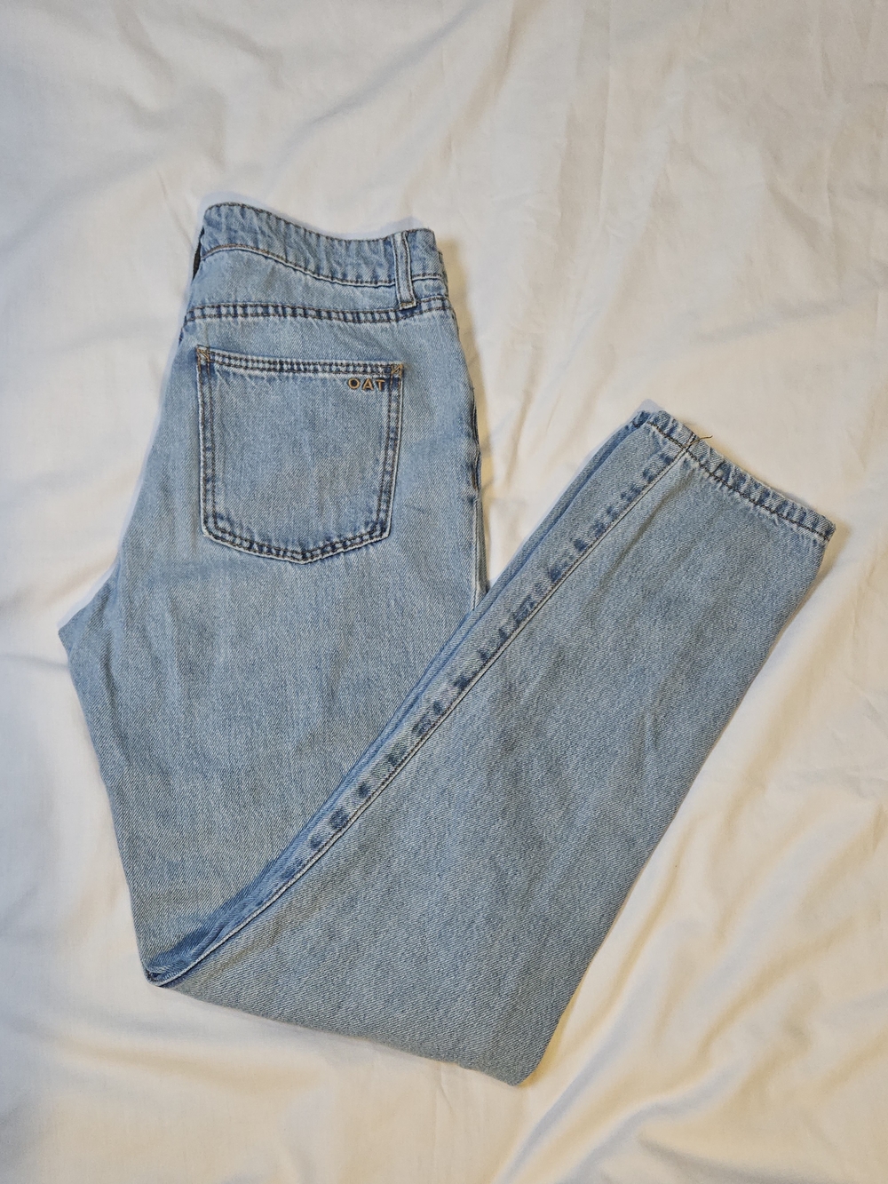 Oat New York Light Blue Women’s Straight Leg Jeans